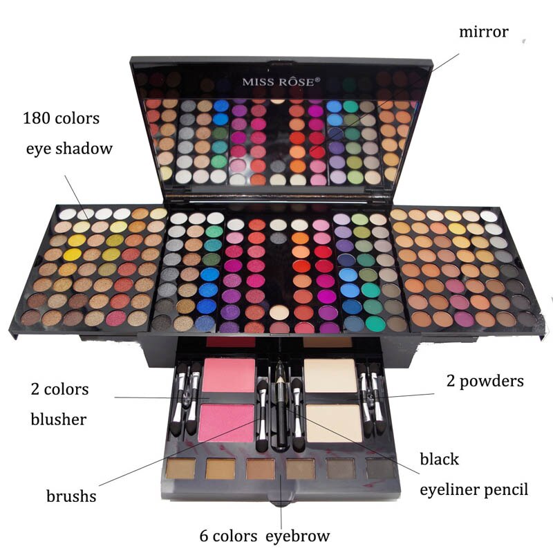 Ultimate 180 Shades Piano Makeup Collection