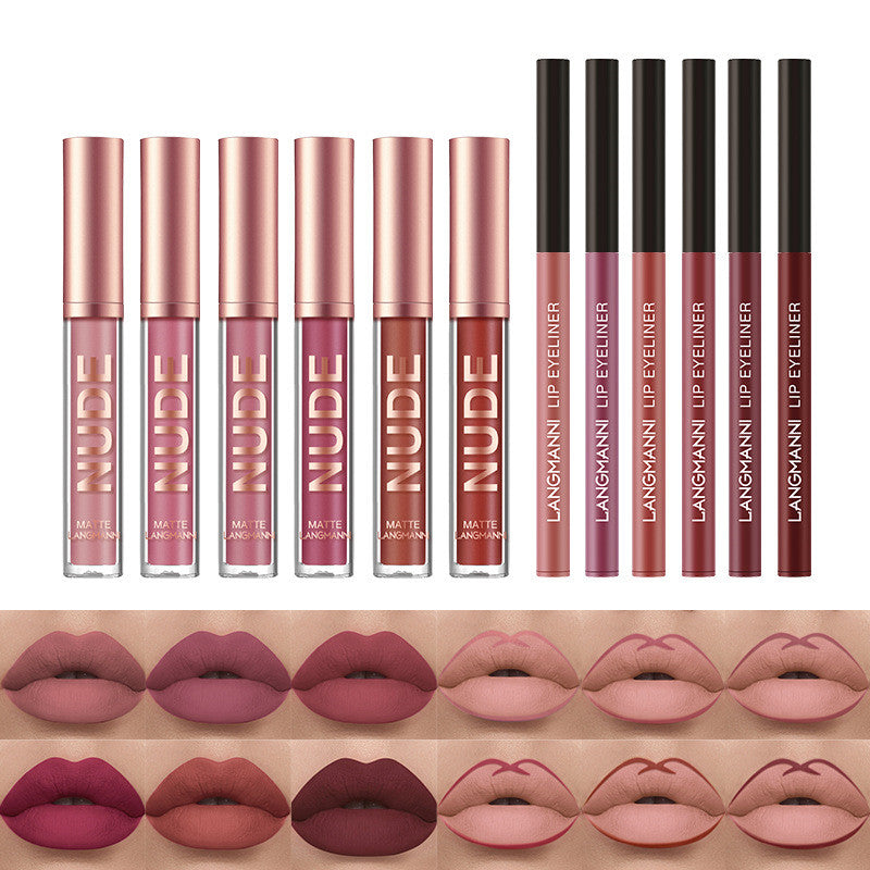 Perfect Match Matte Lipstick & Liner Gift Set
